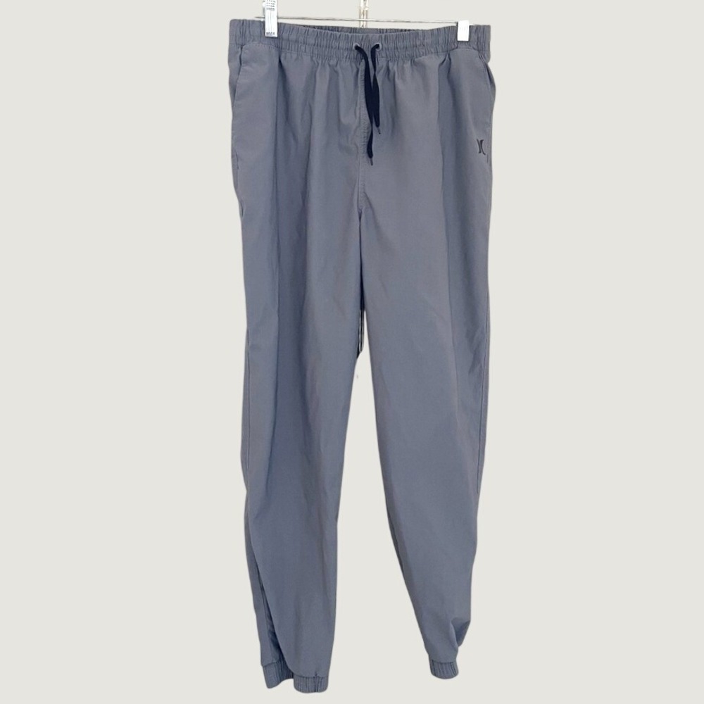 Hurley Youth 18/20 Gray Elastic Waistband Performance Stretch Jogger Pants